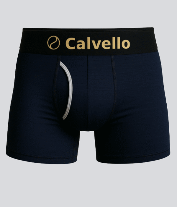 Noir Series - Erkek Lacivert Likralı Süprem